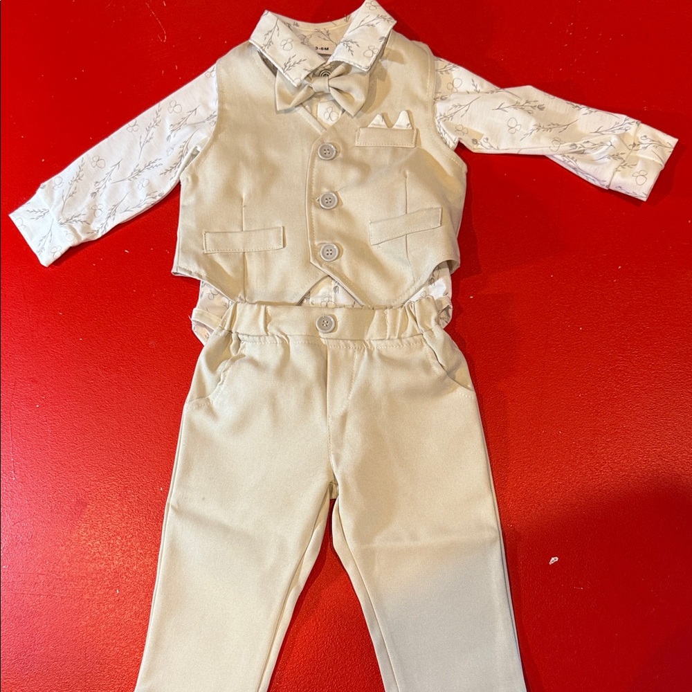 H&M Cream Kids Matching Set